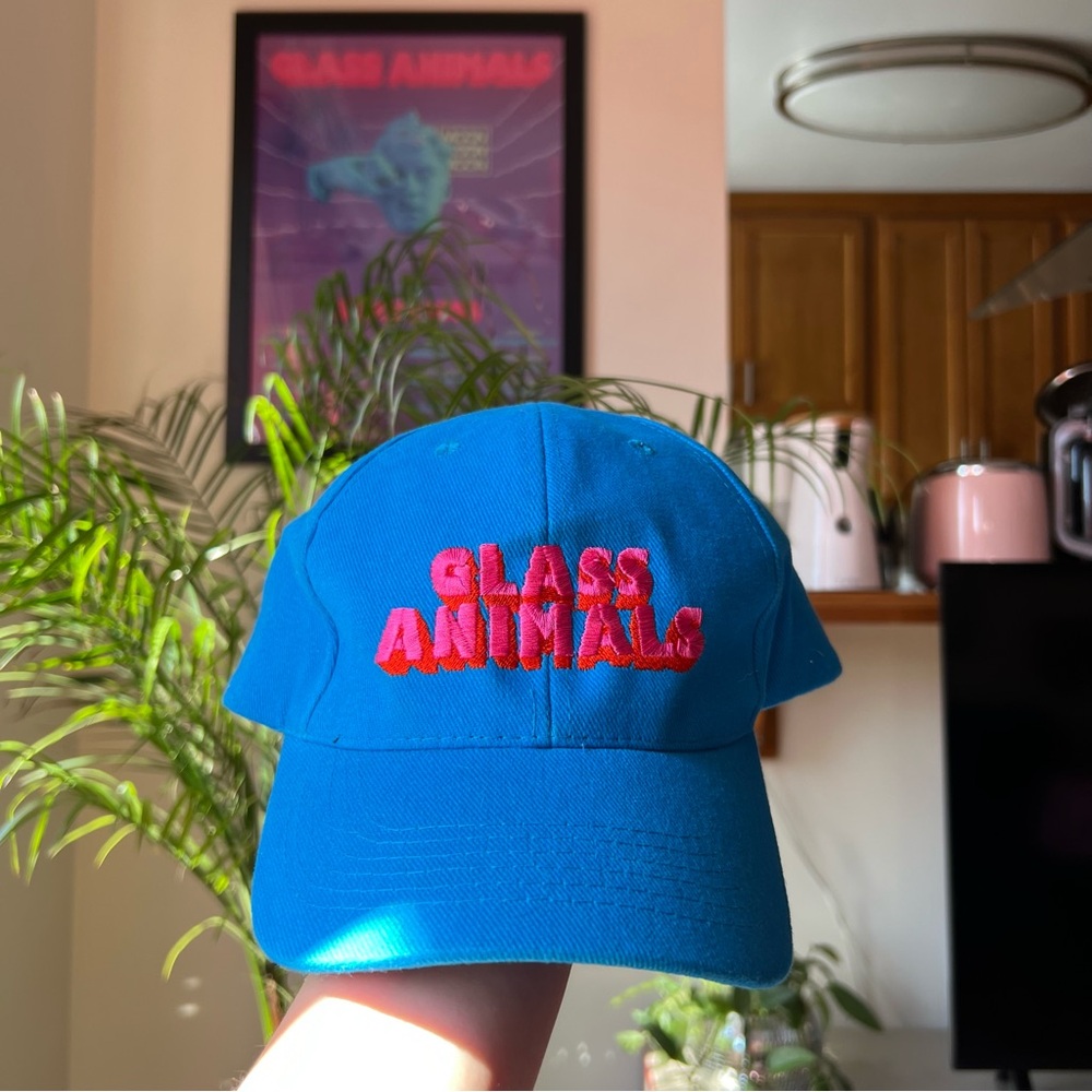 Glass Animals Merch - Blue Baseball Hat
